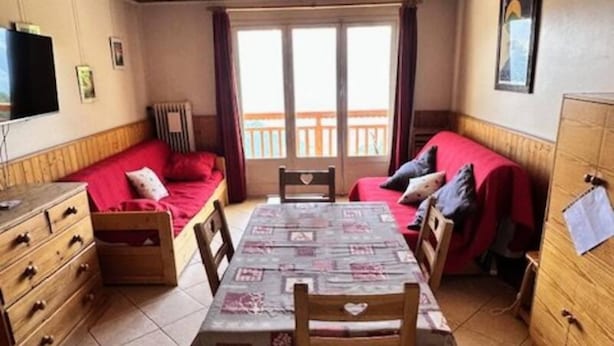 Living area - 2-room Apartment - Alpe D'huez Viel Alpe District (Huez)
