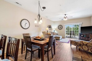 Condo, Multiple Beds, Balcony, Golf View (R&L Scenic Views) | Living area - R&L Scenic Views Retreat for 4 (Branson)