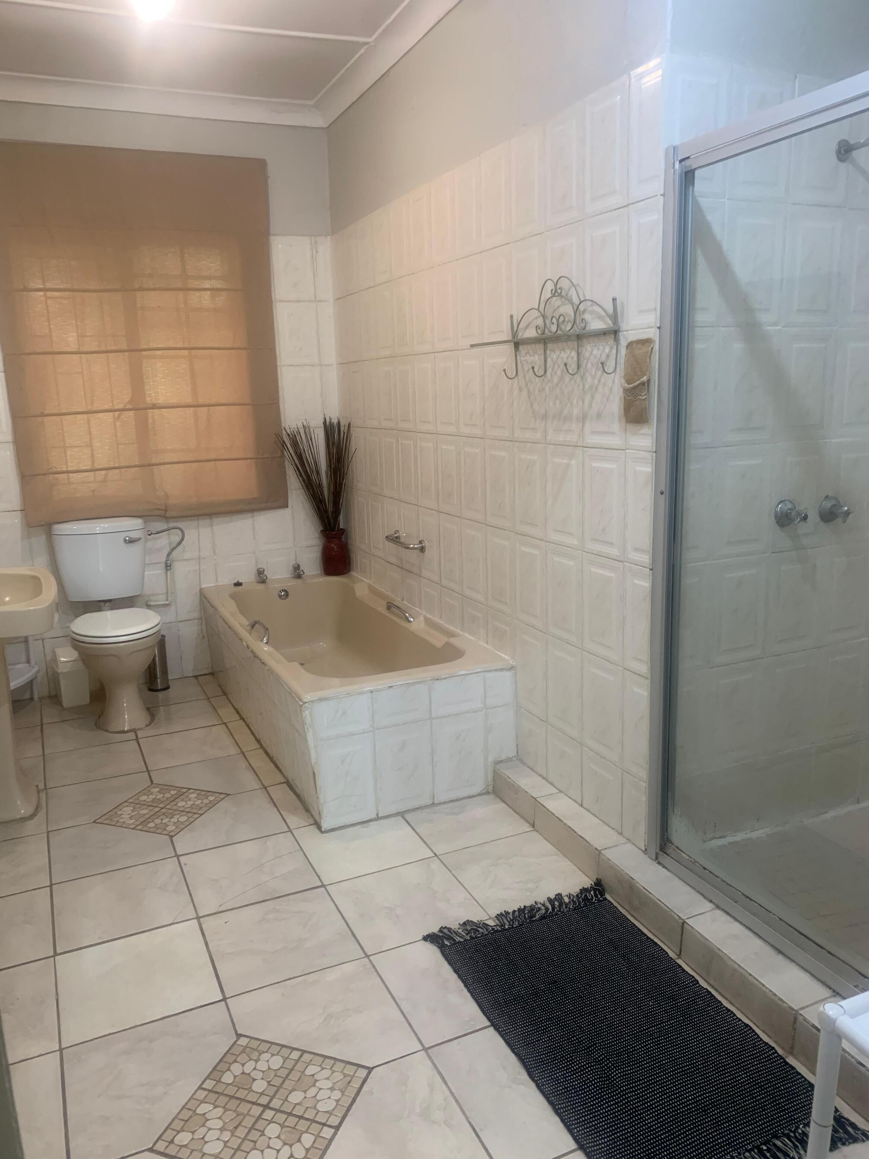 Towels, soap, toilet paper