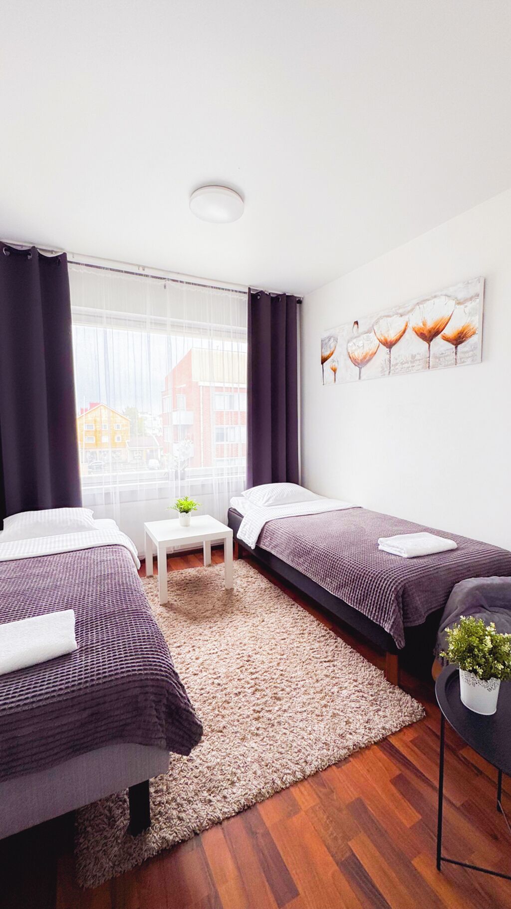 3 chambres, fer et planche à repasser, Wi-Fi, draps fournis