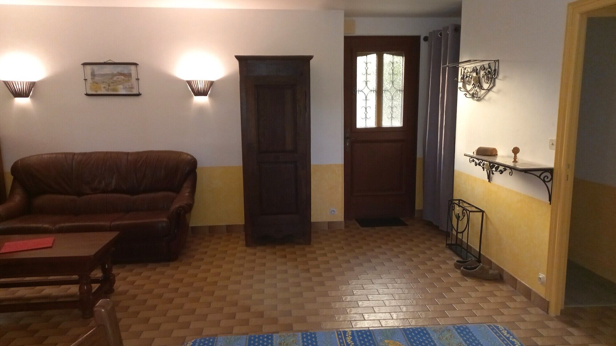 Televisie en een tafeltennistafel