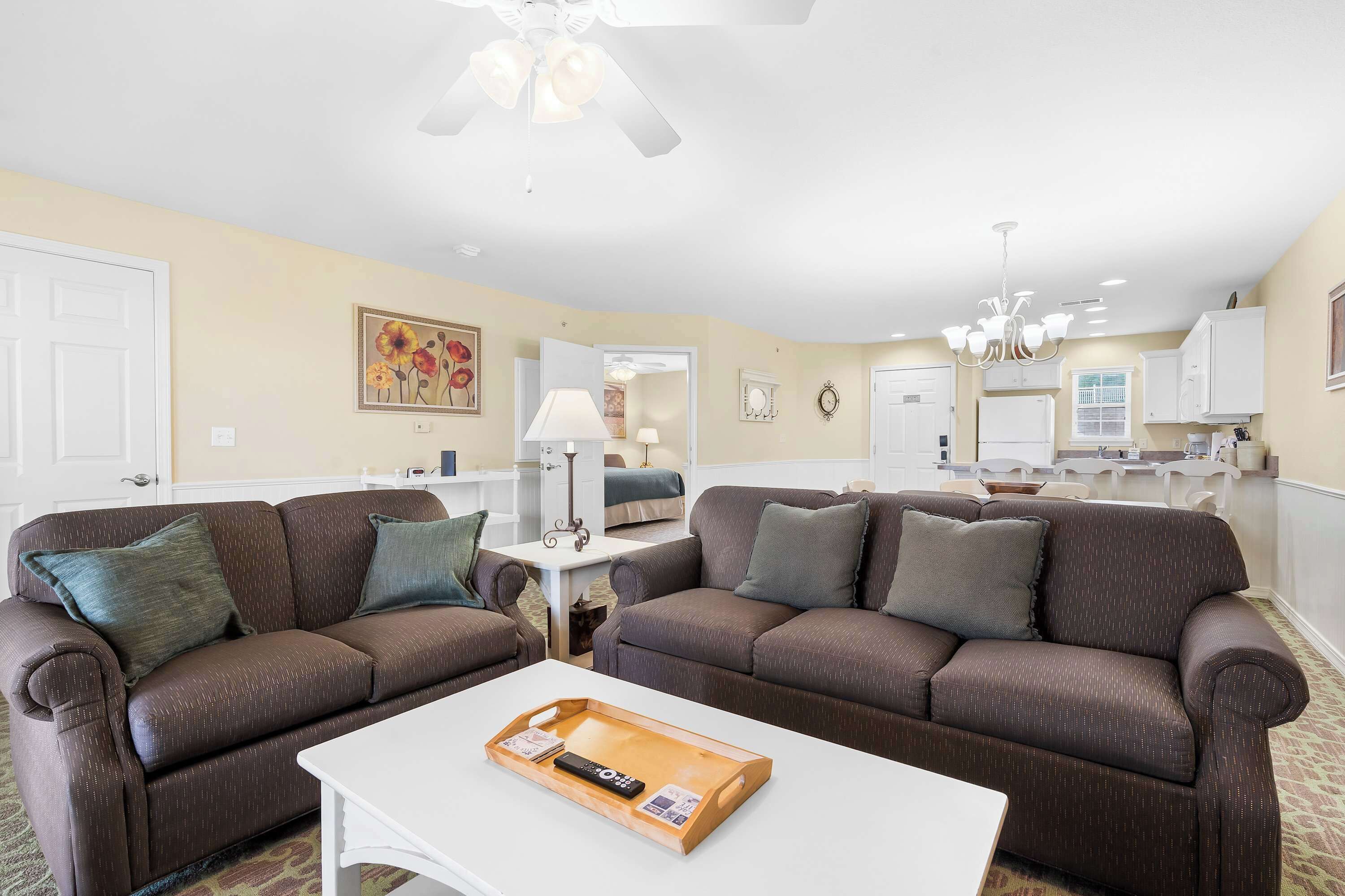 Kondominium, Beberapa Tempat Tidur, balkon, pemandangan gunung (Ozarks Vista Retreat ) | Area keluarga