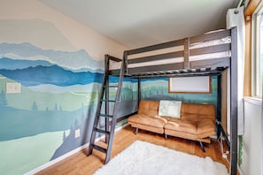 House (3 Bedrooms) | Interior - Fire Pit + Mountain Views: Outdoorsy PNW Escape (Gold Bar)