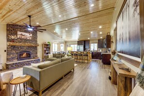 House (3 Bedrooms) | Interior - Big Bear Mtn Fun: Family Cabin w/ Game Room (Sugarloaf)