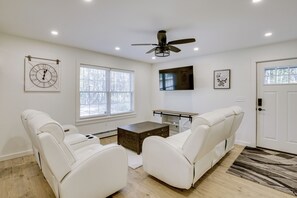 House (2 Bedrooms) | Front of property - Wooded Retreat w/ Pet-friendly Yard in Standish (Standish)