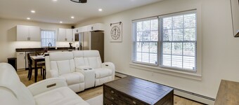 斯坦迪什的林间隐居处，带宠物友好型庭院