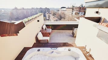 Idromassaggio all'aperto