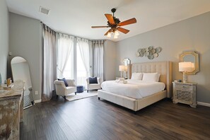 5 bedrooms, iron/ironing board, WiFi, bed sheets