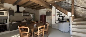 Landhaus „Gîte De Scène“ mit privater Terrasse