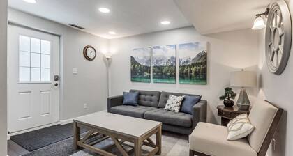 The Nook – Stylish Basement Stay - Waffles too!