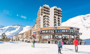 Exterior - Large Studio 4 - Comfortable - Balcony - Lake View (Tignes)