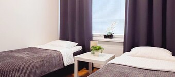 City center 3-room apartment, Parking