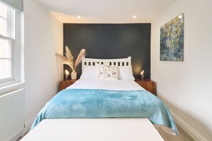 3 bedrooms, iron/ironing board, travel cot, WiFi