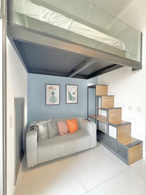 コンフォート スタジオ | リビング エリア