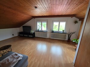 TV, video game console - Apartment "Gemütliches" with Shared Garden and Wi-Fi (Albbruck)