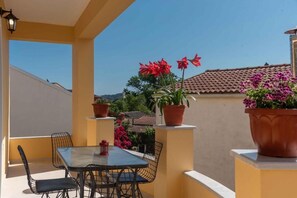Apartment, 2 Bedrooms, Smoking, Balcony | Balcony - Villa Georgia Family-friendly Retreat in Lefkimmi (Corfu)
