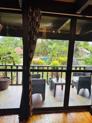 Villa, 2 habitaciones, balcón, vistas al jardín | Interior