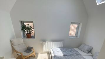 3 bedrooms, iron/ironing board, WiFi, bed sheets