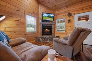 小屋, 2 間臥室 | 起居區