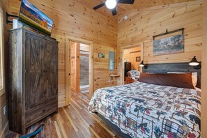 Kabin, 2 kamar tidur | 2 kamar tidur dan Wi-Fi gratis