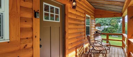 Hytte, 2 soverom | Terrasse/patio