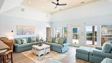 Rumah, 4 kamar tidur | Area keluarga | Smart TV dan layanan streaming