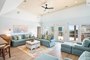 Ferienhaus, 4 Schlafzimmer | Wohnbereich