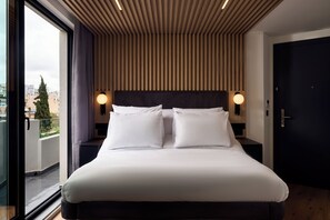 Superior Room, Balcony | In-room safe, desk, laptop workspace, blackout curtains - Grea Iras Apartments (Athens)