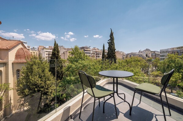 Superior Room, Balcony | Terrace/patio - Grea Iras Apartments (Athens)