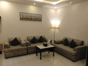 Suite, 1 Bedroom, City View | Living area - Grand Khayal serviced apartments (Jeddah)