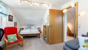 1 chambre, fer et planche Ă repasser, Wi-Fi, draps fournis