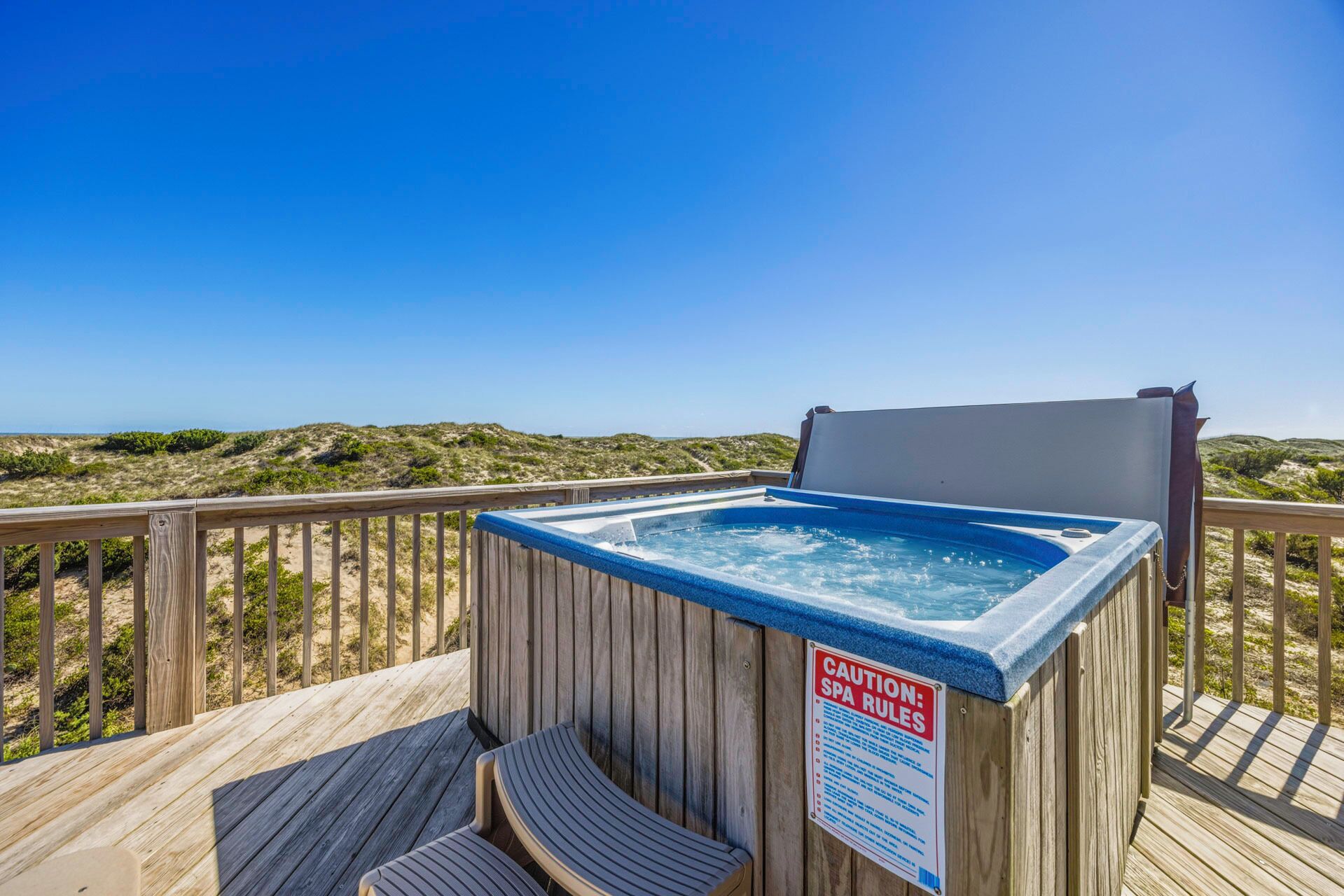 Bain à remous extérieur