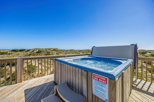 Baignoire à remous extérieure