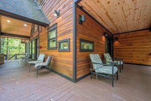 Terrace/patio - Silverbrook Cabin for 4 (Broken Bow)