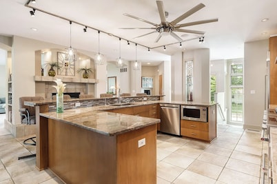 Charming 3-bedroom house with in home theater and gorgeous sunroom in Rockford.