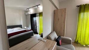 Appartement, 1 chambre, balcon, vue ville