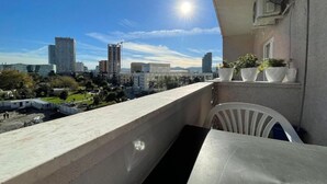 Appartement, 1 chambre, balcon, vue ville | Balcon