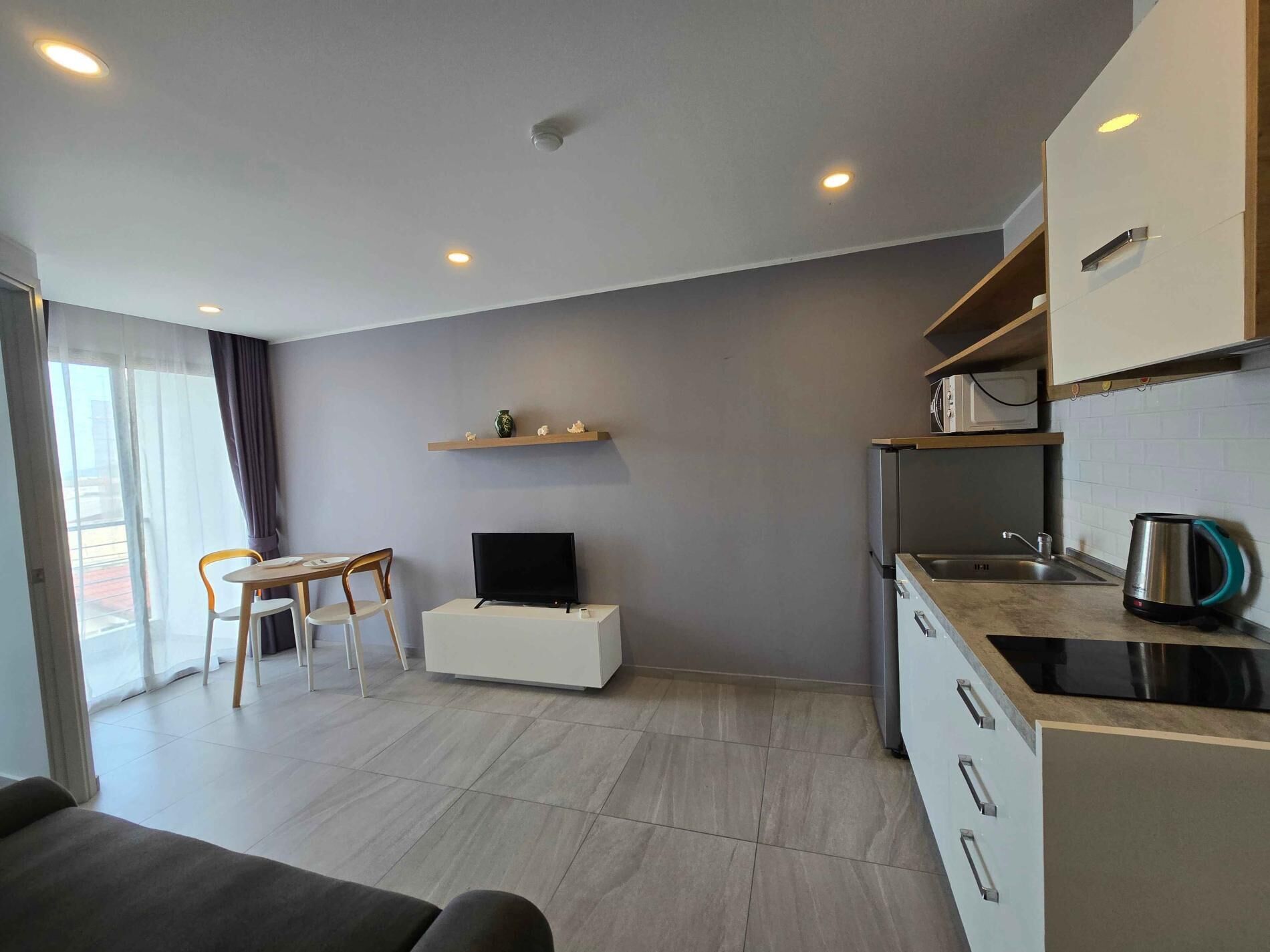 Departamento, balcón | Área de sala de estar