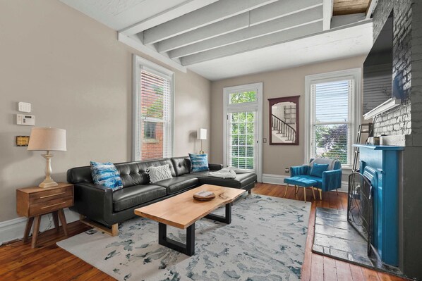 獨棟房屋, 多張床, 庭院, 花園景觀 (High Street Hideaway) | 起居區