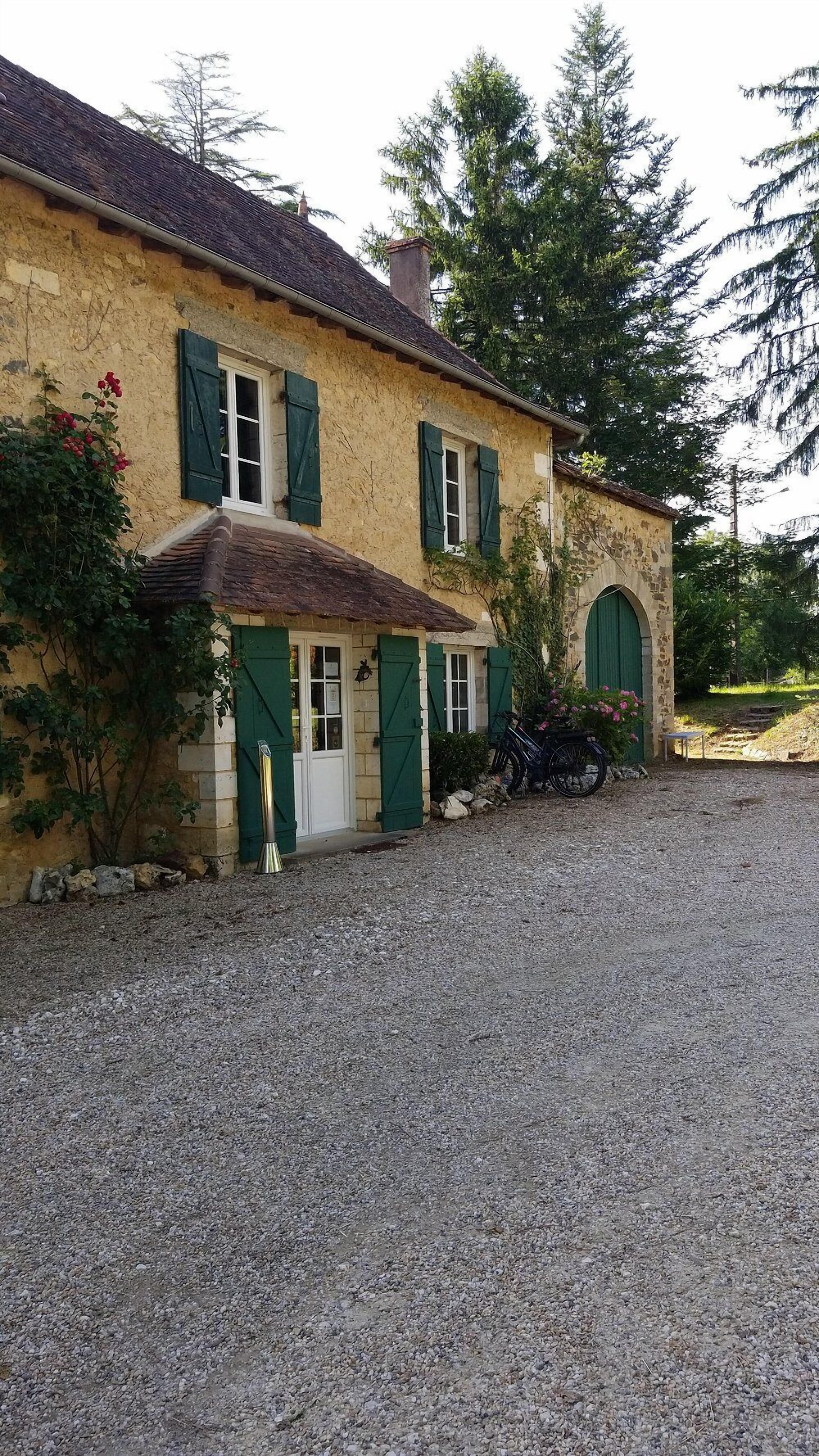 Façade de l’hébergement