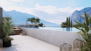 Terrasse sur le toit