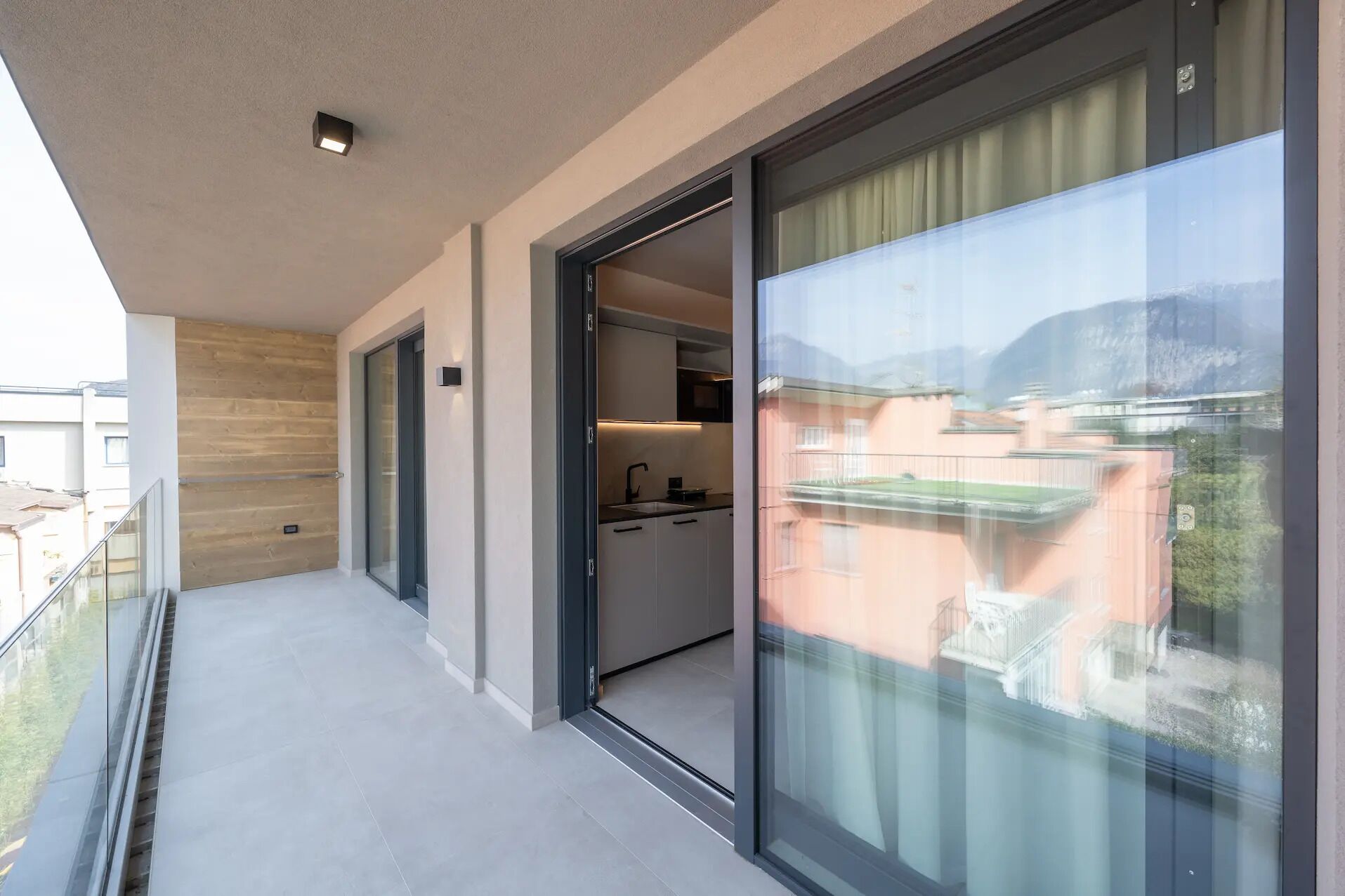 Apartemen, 2 kamar tidur, balkon, menara | Balkon