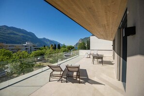 Panoramic Suite, 2 Bedrooms, Tower | Terrace/patio - ETRA suites & apartments (Riva del Garda)