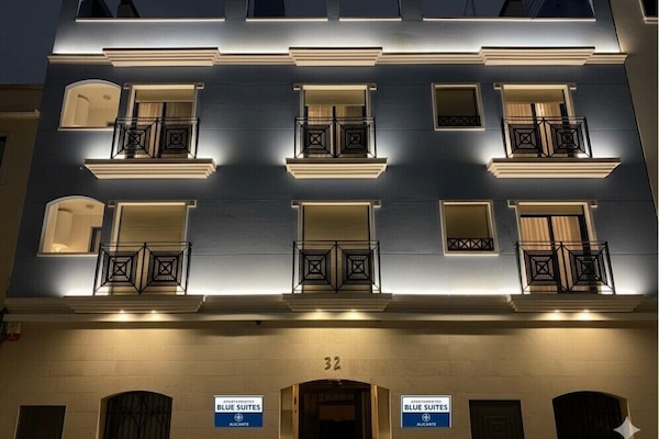 Fassade der Unterkunft