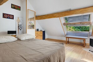 1 Schlafzimmer, Bügeleisen/Bügelbrett, WLAN