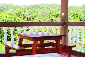 Outdoor dining - Exclusive and Safe#4 with Queen Bed (Las galeras)