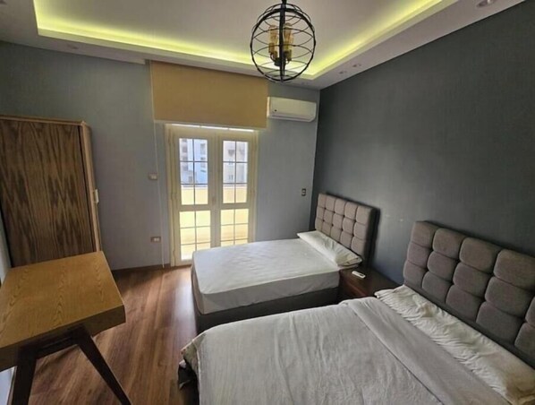 2 bedrooms, Internet, bed sheets