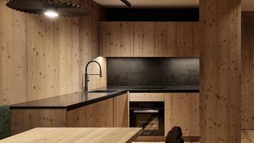 Kühlschrank, Ofen, Herdplatte, Geschirrspüler