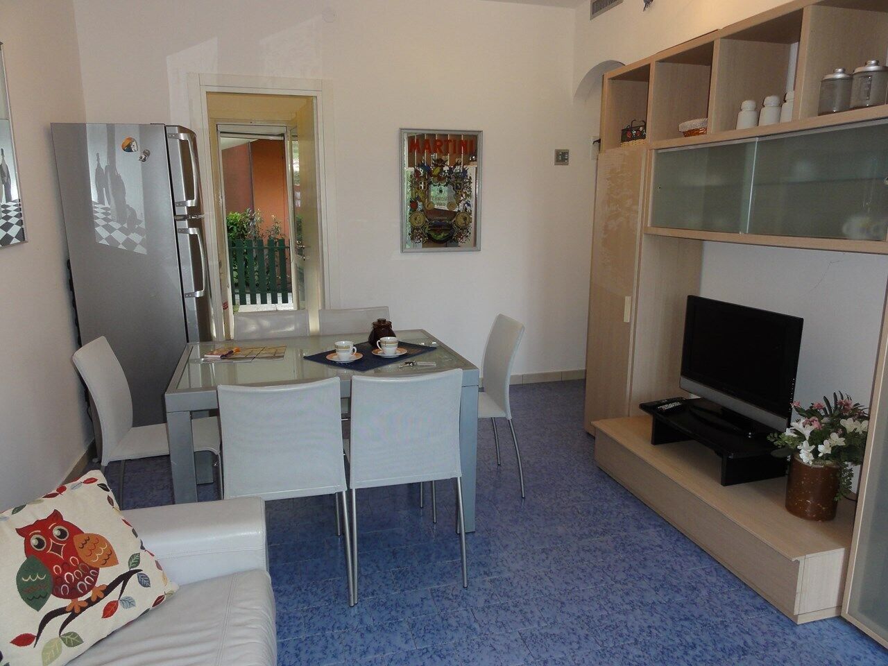 Apartemen, 2 kamar tidur, patio, pemandangan kebun | Ruang keluarga