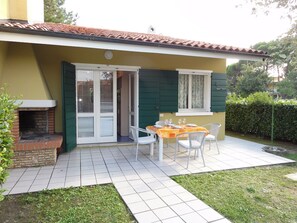 Apartment, 2 Bedrooms, Patio, Garden View | Terrace/patio - Villa With Outdoor Patio and Fireplace (San Michele al Tagliamento)